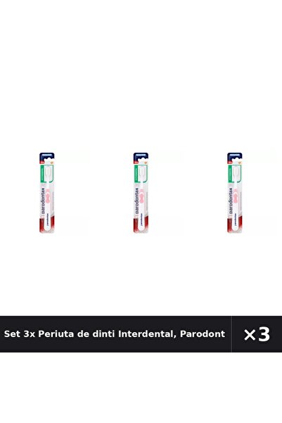 Parodontax Set 3x Periuta de dinti Interdental,