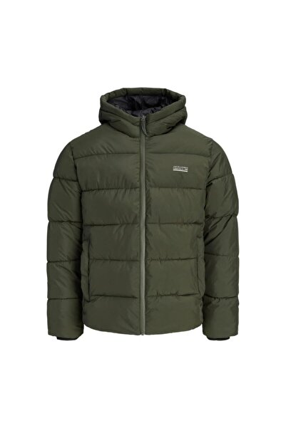 Jack & Jones JJEFREDDIE Puffer Hood Rosın Kapuzenmantel für Herren 12299907