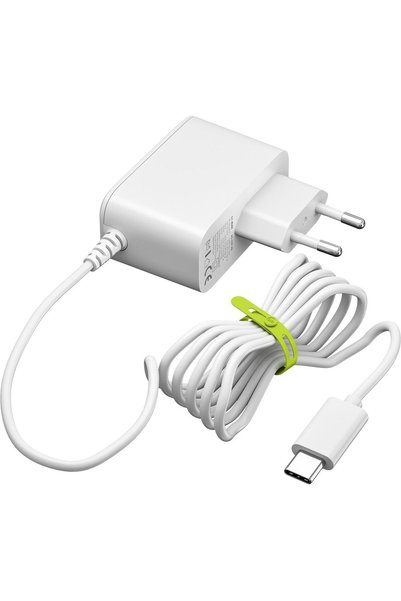 goobay Τροφοδοτικό για Raspberry Pi 5, 27 W, GaN, Λευκό - (80421)