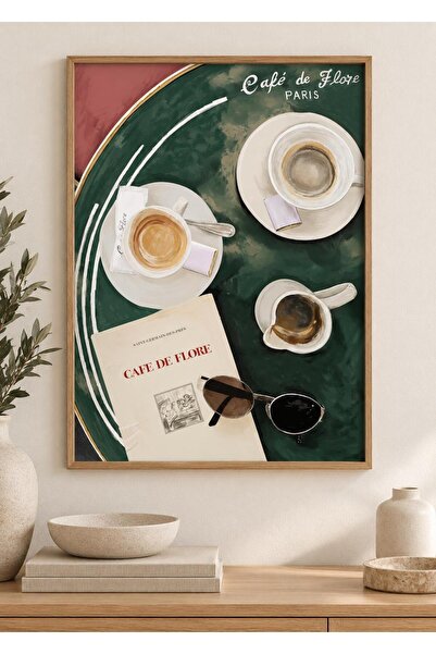Tuba Decor Masă de cafea cu cadru dintr-o singură bucată din lemn