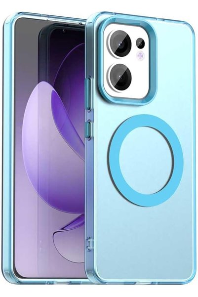 Mingwei غطاء حماية لهاتف OPPO [Reno 13F 5G] - شفاف من مادة TPU الناعمة [مقاوم...