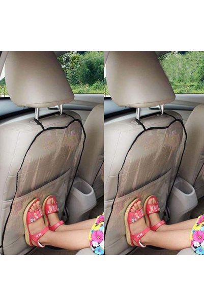 Zaleonline Car Seat Back Protector Cover, Kick Mats, Waterproof and Stain Res...