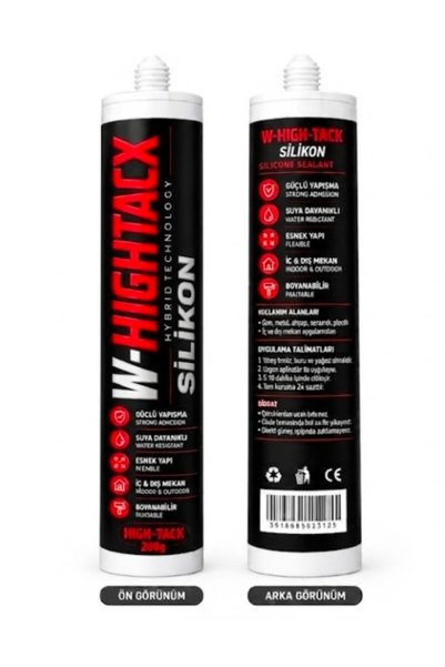 W-HIGHTACX ŞEFFAF SİLİKON
