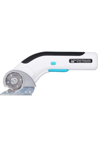 GENERAL Cordless Electric Scissors with Safety Lock, 320rpm Rechargeable Sewi...