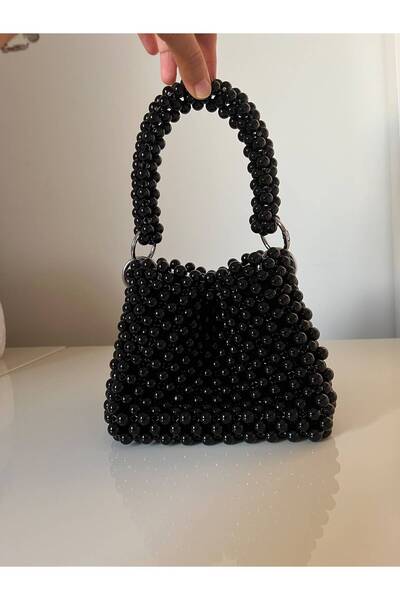 OK BLUME Women's Beaded Handbag - Stylish Design Evening Bag - Event Bag