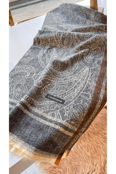 EB SCARF Μάλλινο σάλι ώμου από κασμίρι με σχέδιο Etro