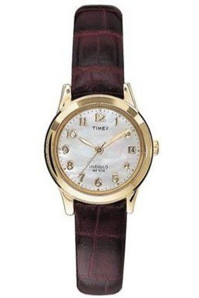 Timex Γυναικείο Ρολόι Κλασικό Εκλεπτυσμένο + Κουτί - (T21693)