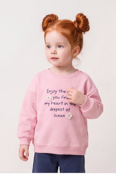 wolly woo Girl's Cotton 3 Ip Top and Bottom Set