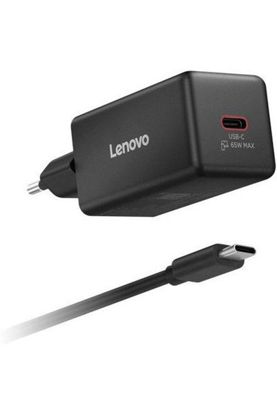 LENOVO 65W Μίνι Φορτιστής USB-C GaN - (40AW65WBEU)