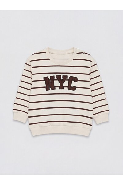 LC Waikiki Esvab • Modern & Distinctive Striped Baby Boy T-Shirt