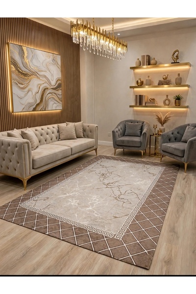 LİMAY covor Husă - Elastică - Fără burete - lavabil - catifea Material textil...