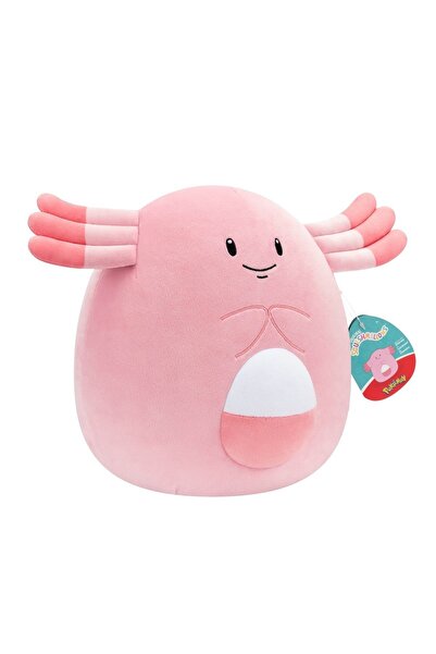 Squishmallows Pokemon Pokemon Squishmallows - Jucărie de pluș de 25 cm, Chansey
