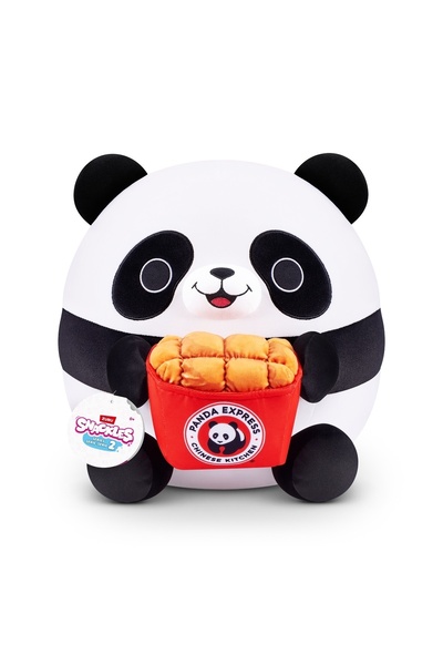 Snackles - Jucarie de plus colectibila, 35 cm, Panda&Panda Express chicken (A...