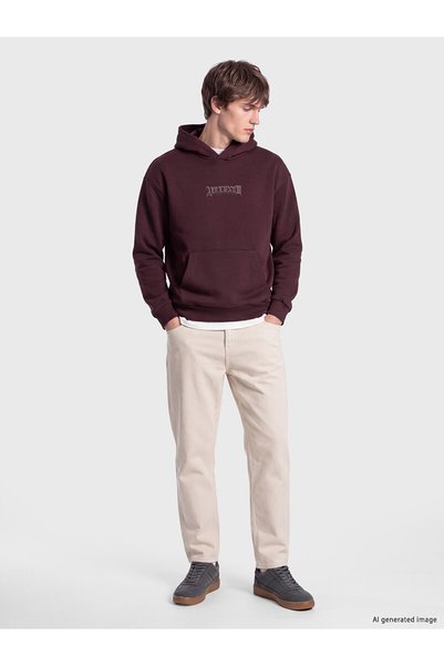 LC Waikiki Quality Parts Printed Men's Hoodie from Çelebi Store