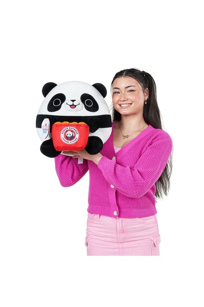 Snackles - Jucarie de plus colectibila, 35 cm, Panda&Panda Express chicken (ANDY)