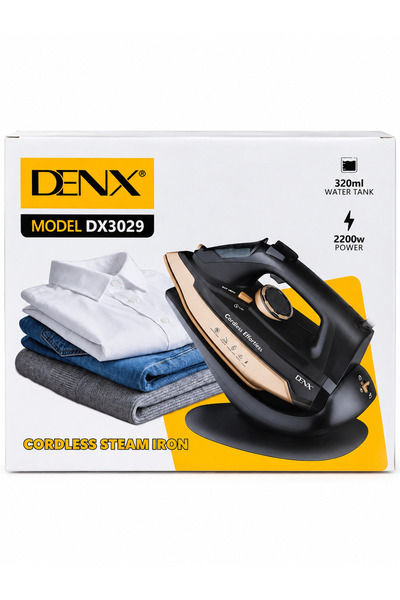 GENERAL Dx3029 2200W 320ml Water Tank Cordless Steam Iron