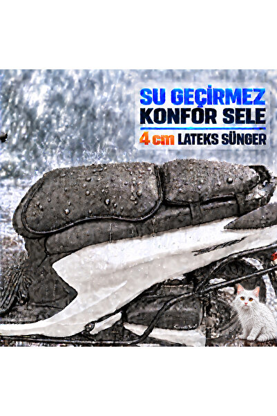 Hard Guard SYM GTS 250i EVO Comfort sedlo vodootporno održava oblik 4 cm late...