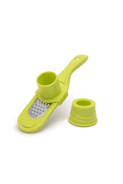 FAMİLY Razatoare usturoi inox, 17 x 4 cm, maner ergonomic