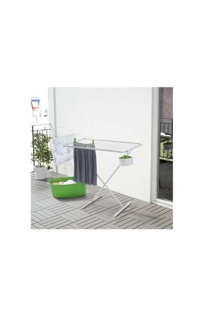 IKEA MULIG çamaşır kurutma askılığı , beyaz, 173x57x103 cm