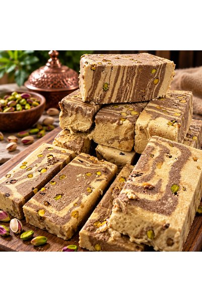 Aktürk ANTEP FISTIKLI TAHİN HELVA 1 KG