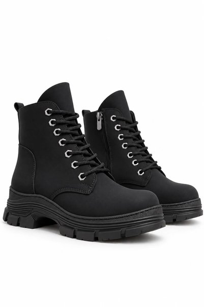 SOLERIUM SHOES أحذية نسائية سوداء، أحذية مقاومة للماء بنعل مانع للانزلاق، أحذ...
