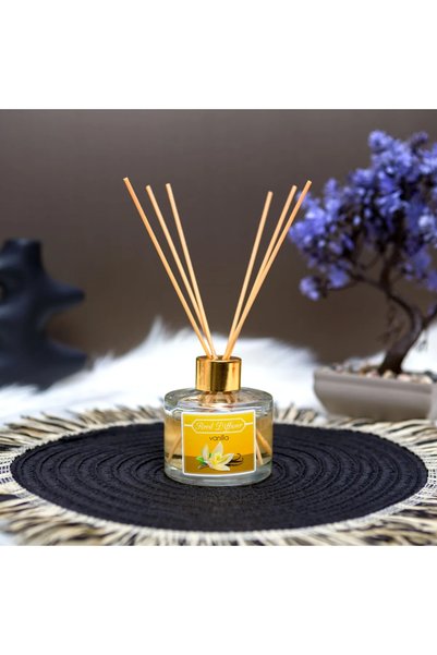 Vog und Arths Difuzor parfum camera, 100 ml, aroma vanilie, odorizant betisoare