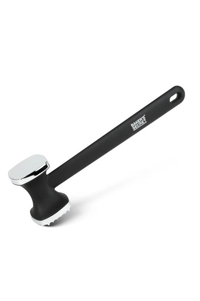 Baker's Secret Ciocan carne 24.5 cm, dublu cap zinc si plastic pentru fragezi...