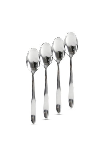 Bewello Set 4 linguri inox, 18.8 cm, design elegant, otel inoxidabil