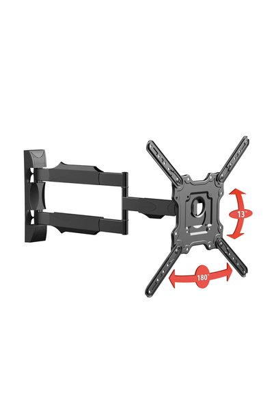 DELIGHT Suport TV perete reglabil, VESA universal, 17-55 inch, brat articulat...