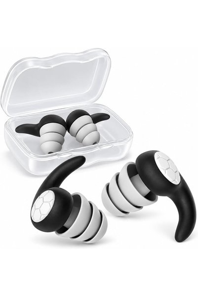 Generic MZDT Noise Cancelling Earplugs for Sleeping – Reusable Silicone Ear P...