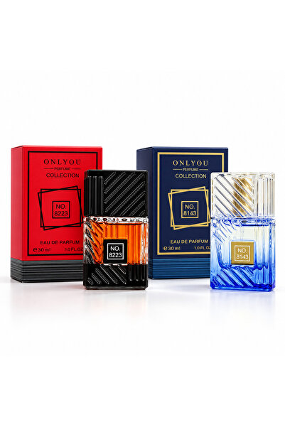 ONLYOU Set 2 parfumuri aabesti unisex No. 8223 + No. 8143, 2 x 30 ml
