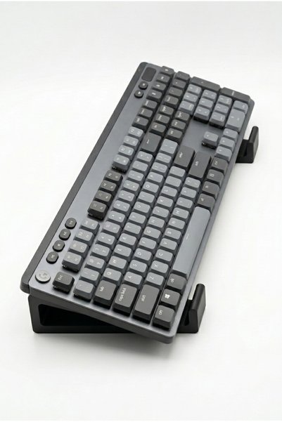 webstoore Ergonomik Klavye Standı Yükseltici Minimal Masaüstü Klavye Tutucu B...