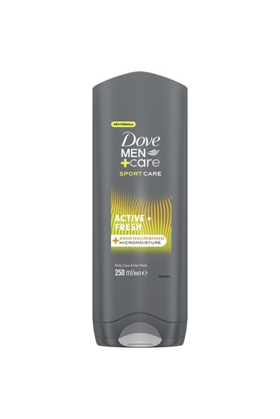 Dove Gel de duș, Men +Care Sport Active+Fresh, 250 ml