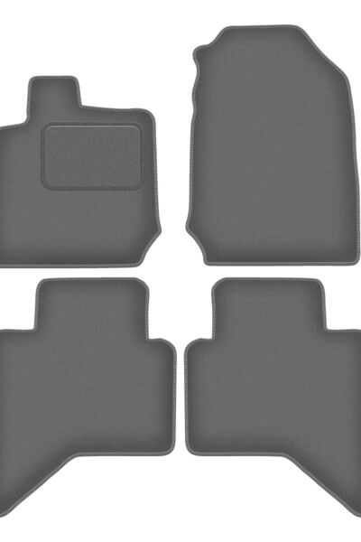 Wielganizator Covorașe auto din velur grafit pentru: Isuzu D-MAX III pickup (...