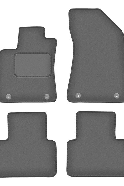 Wielganizator Covorașe auto din velur grafit pentru: MG ZS EV LF crossover (2...
