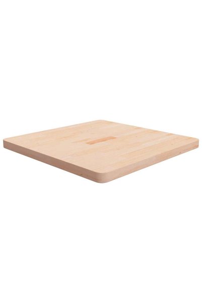 vidaxl Blat de masă pătrat, 70x70x4 cm, lemn masiv stejar netratat