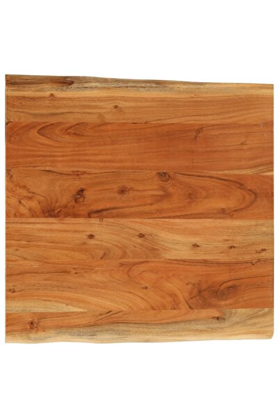 vidaxl Blat de masă pătrată 40x40x3,8 cm lemn masiv acacia margine vie