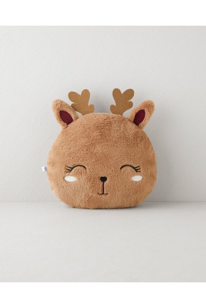 English Home Baby Deer Decorative Throw Pillow 30X35 cm Brown