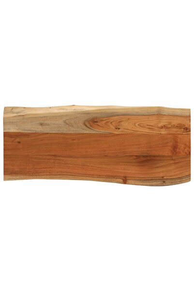 vidaxl Blat masă 80x40x3,8 cm dreptunghiular lemn acacia margine vie