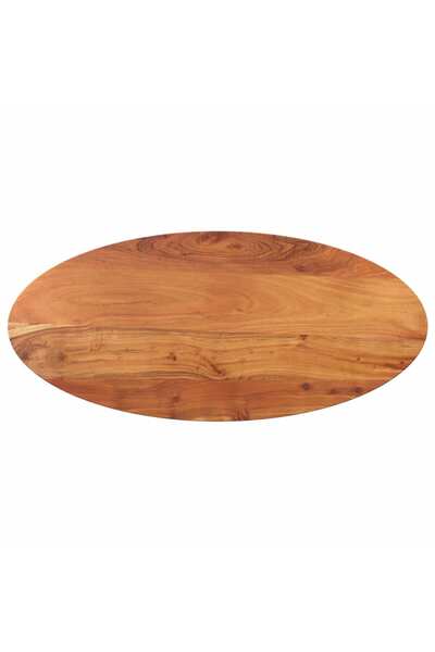 vidaxl Blat de masă oval, 90x40x2,5 cm, lemn masiv de acacia