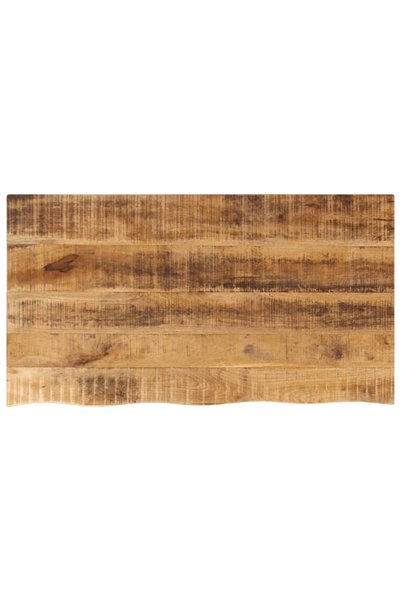 vidaxl Blat de masă margine naturală, 100x60x2,5 cm, lemn masiv mango