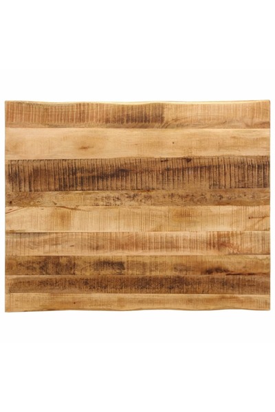 vidaxl Blat de masă contur organic 110x80x2,5 cm lemn masiv mango brut