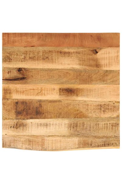 vidaxl Blat de masă margine naturală, 40x40x2,5 cm, lemn masiv mango