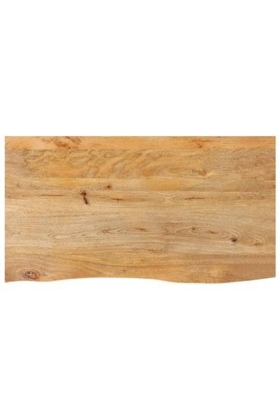 vidaxl Blat de masă contur organic 110x60x3,8 cm lemn masiv de mango