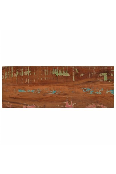 vidaxl Blat de masă, 80x20x3,8 cm, dreptunghiular, lemn masiv reciclat