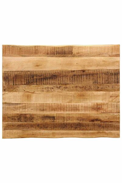 vidaxl Blat de masă contur organic 100x80x3,8 cm lemn masiv mango brut
