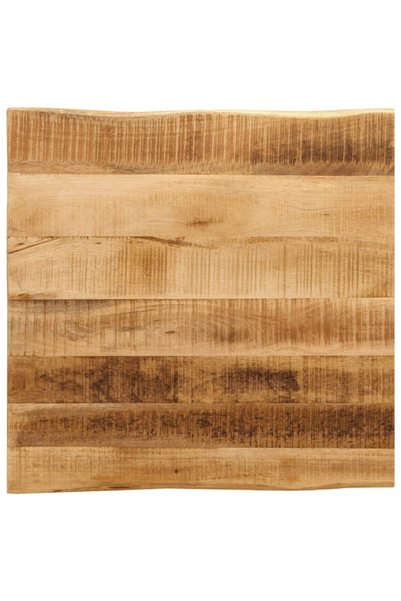 vidaxl Blat de masă contur 80x80x3,8 cm lemn masiv mango brut