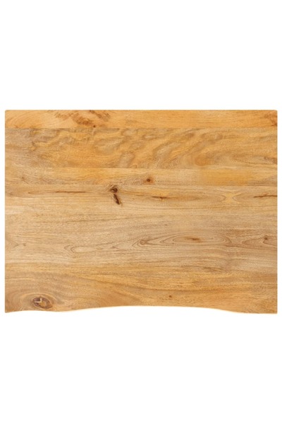 vidaxl Blat de masă contur organic 80x60x3,8 cm lemn masiv de mango