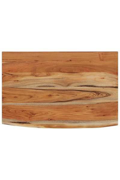vidaxl Raft perete 70x40x2,5 cm dreptunghiular lemn acacia margine vie