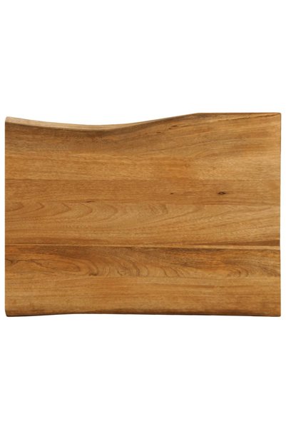 vidaxl Blat masă cu margini, 80x60x3,8 cm, lemn masiv mango
